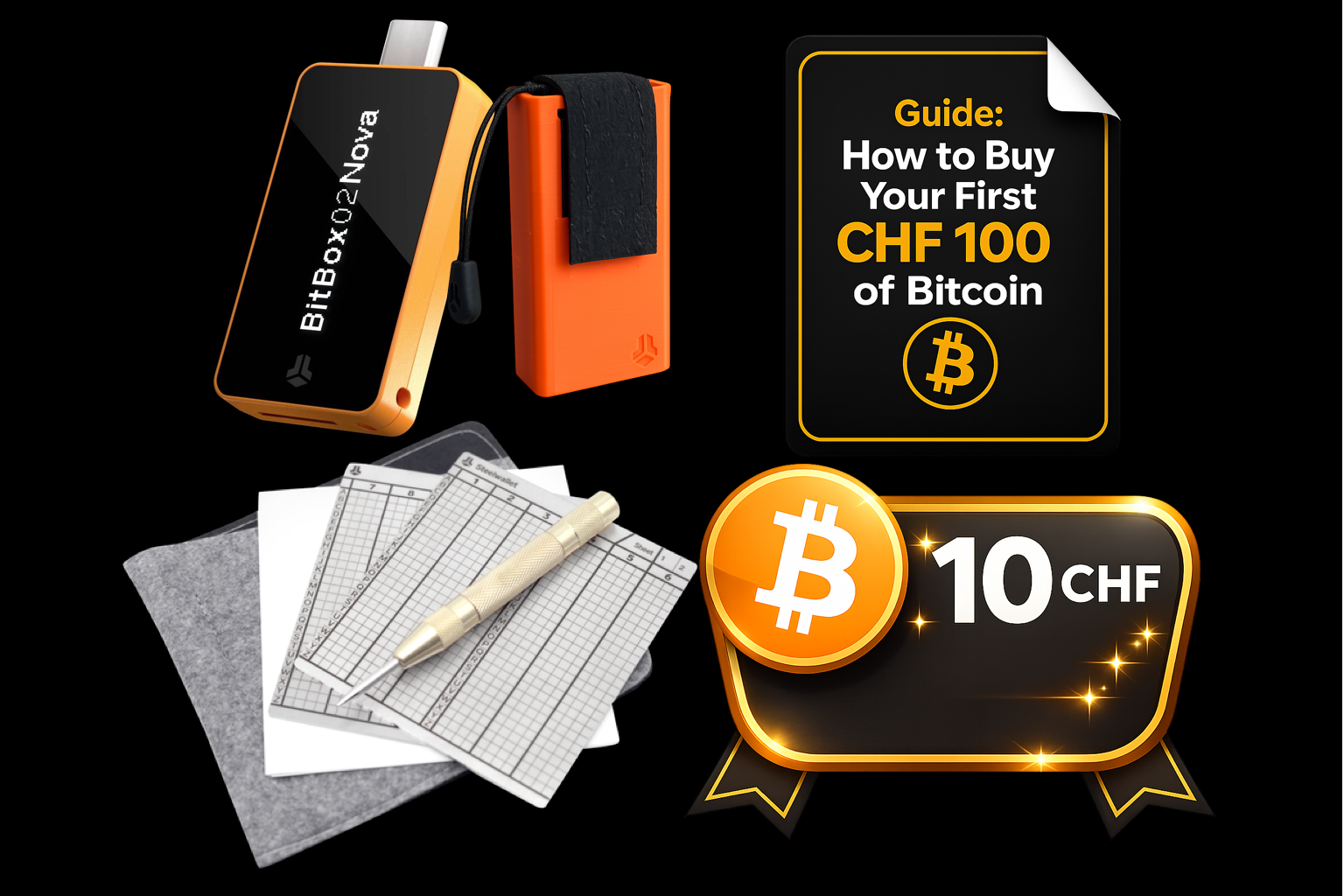 Bitcoin Only Orange Premium Self-Custody Bundle